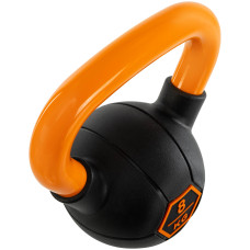 Гиря тренувальна цільна гумова LiveUp Urethane Competition Kettlebell 8кг, -помаранчевий, код: UAZE5336-8