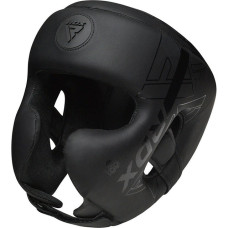 Боксерський шолом RDX F6 Kara Matte Black XL, код: HGR-F6MB-XL
