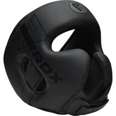 Боксерський шолом RDX F6 Kara Matte Black XL, код: HGR-F6MB-XL