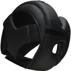 Боксерський шолом RDX F6 Kara Matte Black XL, код: HGR-F6MB-XL
