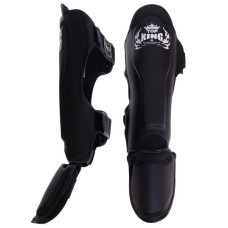 Захист гомілки та стопи для єдиноборств Top King Pro L чорний, код: TKSGP-SL_LBK-S52