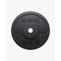 Диск бамперний Eleiko XF 20 кг, чорний, код: 3085125-20-FH