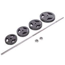 Штанга BioGym Highq Sport сталева 80 кг, код: TA-2431-80-S52
