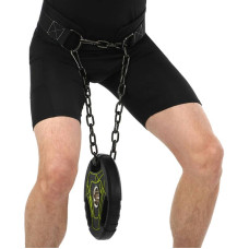 Пояс для обтяжень Ezous Dip Belt Soft Strap 800х160 мм, чорний, код: N-03