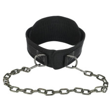 Пояс для обтяжень Ezous Dip Belt Soft Strap 800х160 мм, чорний, код: N-03
