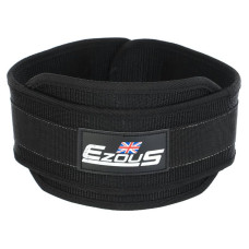 Пояс для обтяжень Ezous Dip Belt Soft Strap 800х160 мм, чорний, код: N-03