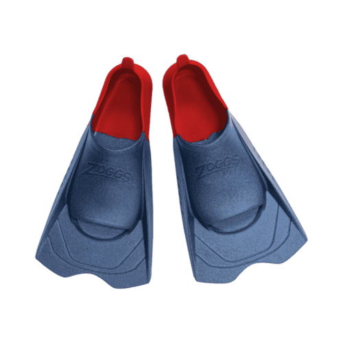 Ласти для плавання Zoggs Short Blade Rubber 33/34, синьо-червоні, код: 194151104134