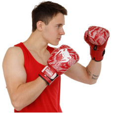 Рукавички боксерські Matsa Юніор 10 унції, червоний, код: MA-0033_10R