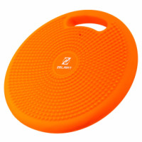 Подушка балансувальна масажна диск балансувальний Zelart Balance Cushion 33см помаранчевий, код: FI-7678