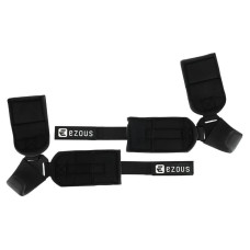 Гаки для підтягування і тяги на зап'ястя Ezous Lifting Hook Mini 2 шт, чорний, код: B-11