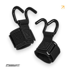 Гаки для турніка та тяги EasyFit PowerHooks (пара), код: EF-0668