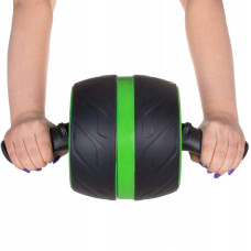 Ролик для преса з поворотним механізмом Springos AB Wheel Black/Green, код: FA5010