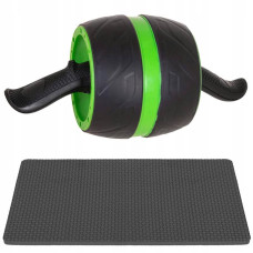 Ролик для преса з поворотним механізмом Springos AB Wheel Black/Green, код: FA5010