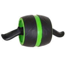 Ролик для преса з поворотним механізмом Springos AB Wheel Black/Green, код: FA5010