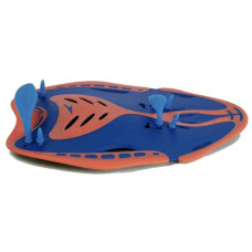 Лопатки для плавання Speedo Biofuse Power Paddle AU M, блакитний-помаранчевий, код: 5053744633046