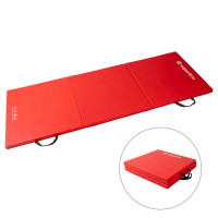 Килимок гімнастичний складний Insportline Trifold 1800x600x30 мм, червоний, код: 25630-IN