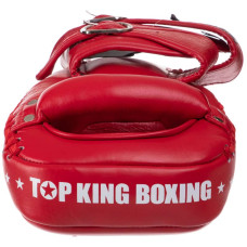 Пади для тайського боксу Тай-педи Top King Extreme S, 2 шт, червоний, код: TKKPE-BU-S_R