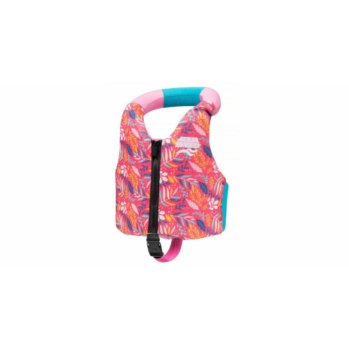 Жилет для плавання дитячий Aqua Speed Aqua Pals 15-19 кг, бірюзовий-рожевий, код: 5905718611393
