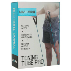 Еспандер плечевий LivePro Toning Tube Pro, код: LP8405-H
