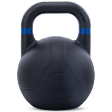 Гиря змагальна цільна чавунна пофарбована LiveUp 20кг, , код: LP8044-20-S52