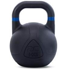 Гиря змагальна цільна чавунна пофарбована LiveUp 20кг, , код: LP8044-20-S52