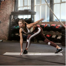 Килимок для фітнесу Reebok RAMT-11024GRL, 1730х610х4 мм, сіро-фіолетовий, код: 5055436111030-IN