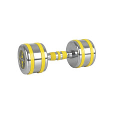 Набір хромованих гантелей з стійкою Insportline Yellsteel 2x2-12 кг., код: 20832-SADA-IN