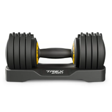 Гантель розбірна регульована Trex Sport 2-11,5кг чорний, код: 5902308234673