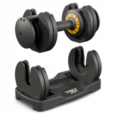 Гантель розбірна регульована Trex Sport 2-11,5кг чорний, код: 5902308234673