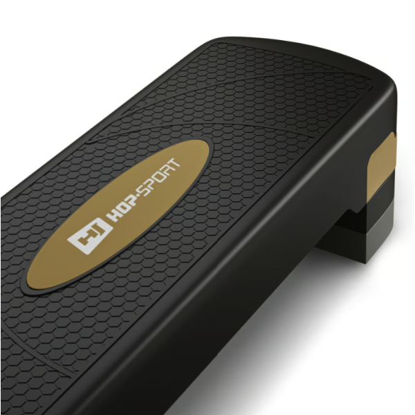 Степ платформа Hop-Sport HS-PP033AS чорно-золота, код: 5902308235335