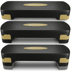Степ платформа Hop-Sport HS-PP033AS чорно-золота, код: 5902308235335