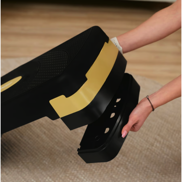 Степ платформа Hop-Sport HS-PP033AS чорно-золота, код: 5902308235335