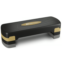 Степ платформа Hop-Sport HS-PP033AS чорно-золота, код: 5902308235335