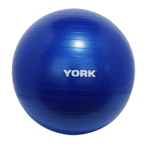 Фітбол York Fitness 65см синій + насос, код: 0014961820027