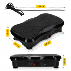 Віброплатформа для тренувань 4Fizjo Ultra+ з пультом та еспандерами, код: P-5905973402873