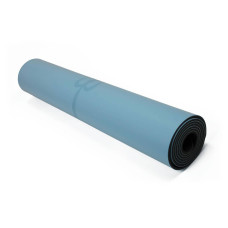 Килимок для йоги професійний EasyFit Pro каучук, 1840х680х5 мм, блакитний, код: EF-1925-1-BL-EF
