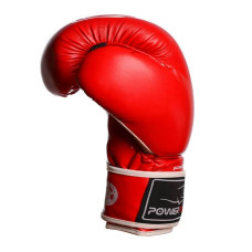 Боксерські рукавиці PowerPlay червоні 12 унцій, код: PP_3018_12oz_Red