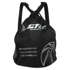 Сумка-рюкзак для м'яча Star 400х360 мм, чорний, код: BT411_BK