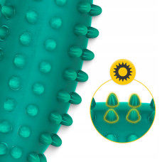 М"яч масажний огірок 4Fizjo Spike Bean 115x50 мм, зелений, код: P-5905973403320