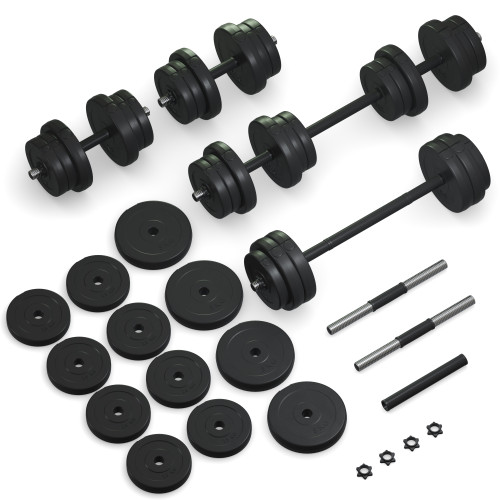 Гантелі з функцією штанги 2в1 Fit-On 43кг, код: 2020-0009