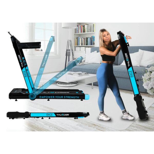 Бігова доріжка Thunder Race Black, код: RACE-BLACK