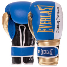 Рукавички боксерські Everlast 10 унцій, синій, код: BO-0578_10BL