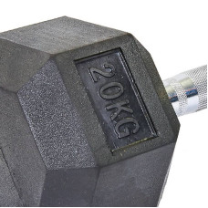 Гантель цільна шестигранна BioGym 1х20кг, код: SC-8013-20-S52