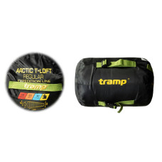 Спальний мішок Tramp Arctic Regular кокон правий 200/80-50, зелений-сірий, код: UTRS-093R-R
