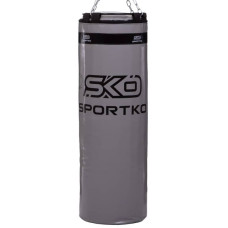 Мішок боксерський Циліндр Sportko Класик з кільцем 85см, сірий, код: MP-4_GR-S52