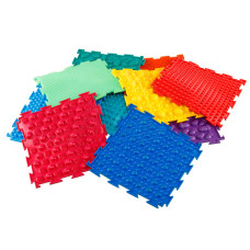Килимок пазл масажний PlayGame Асорті 250x250x10 мм, код: FI-9740