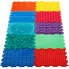 Килимок пазл масажний PlayGame Асорті 250x250x10 мм, код: FI-9740