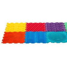 Килимок пазл масажний PlayGame Асорті 250x250x10 мм, код: FI-9740
