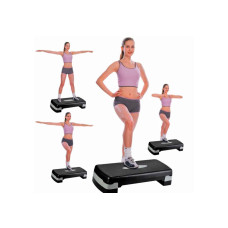 Степ-платформа EasyFit Step-B 2-ступінчаста 680х280х100-1500 мм, сірий, код: EF-0540-GY-EF