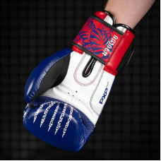 Боксерські рукавиці Phantom Muay Thai Blue 14 унцій, синій, код: PHBG2496-14